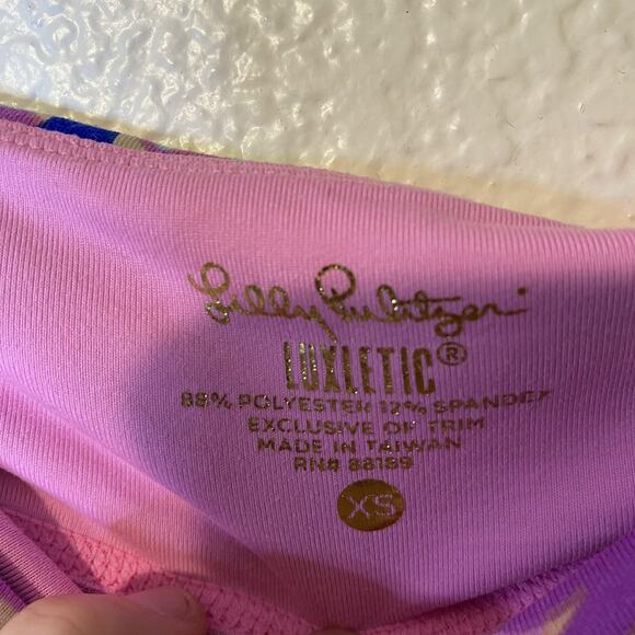 Lilly Pulitzer Luxletic Cropped Weekender Leggings Size XS Yoga - Picture 4 of 5